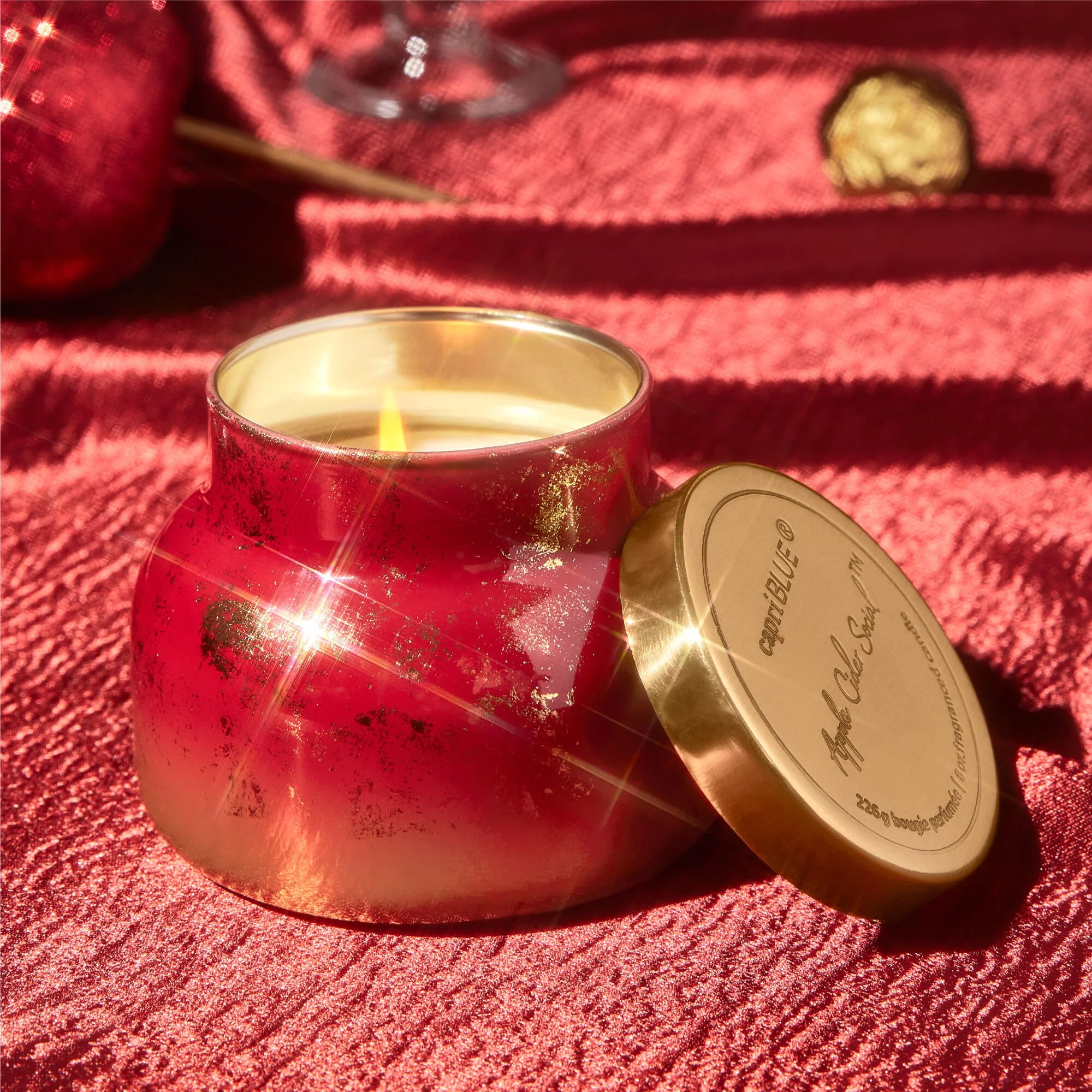 Apple Cider Social Glimmer Petite Candle - Image 2