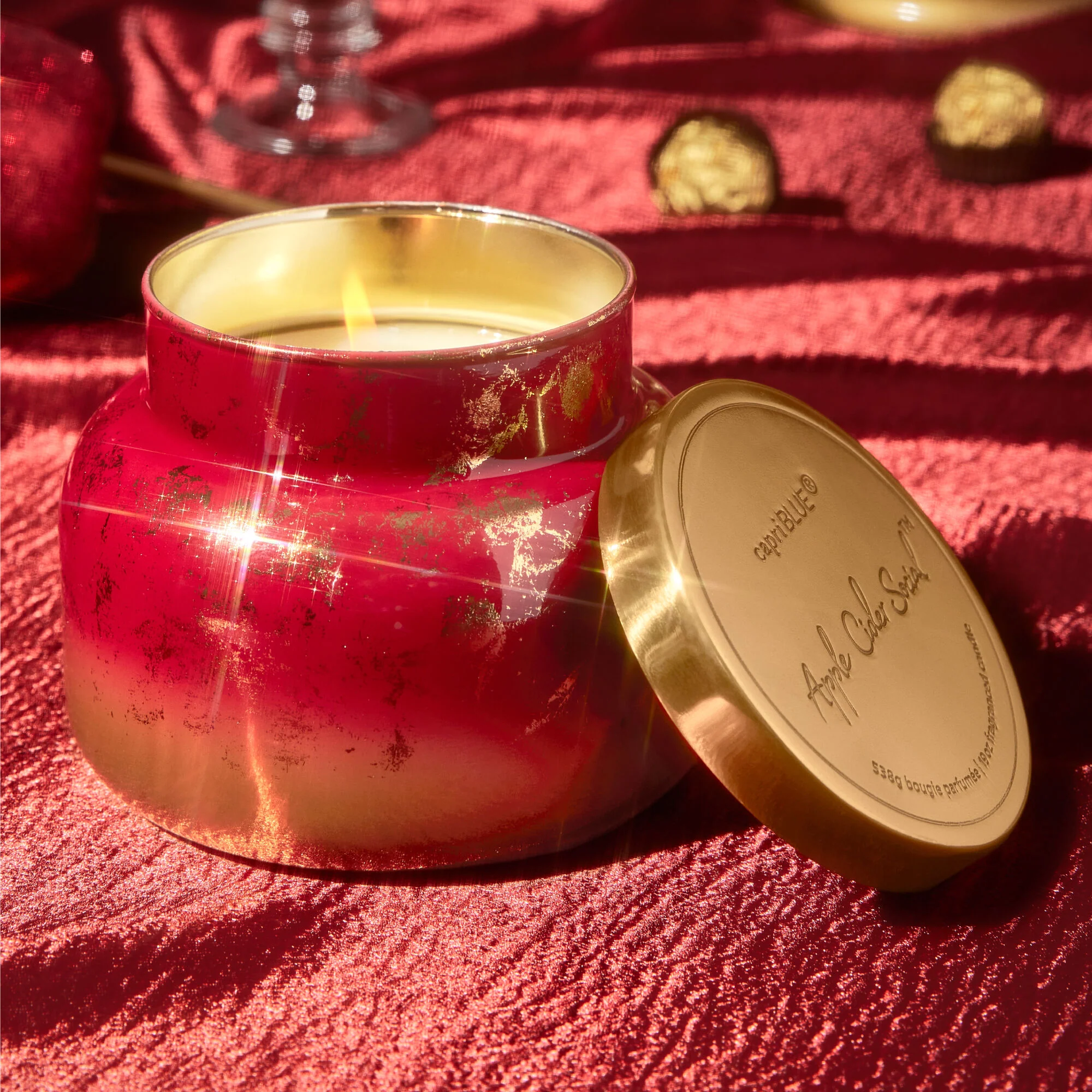 Apple Cider Social Glimmer Signature Candle - Image 2