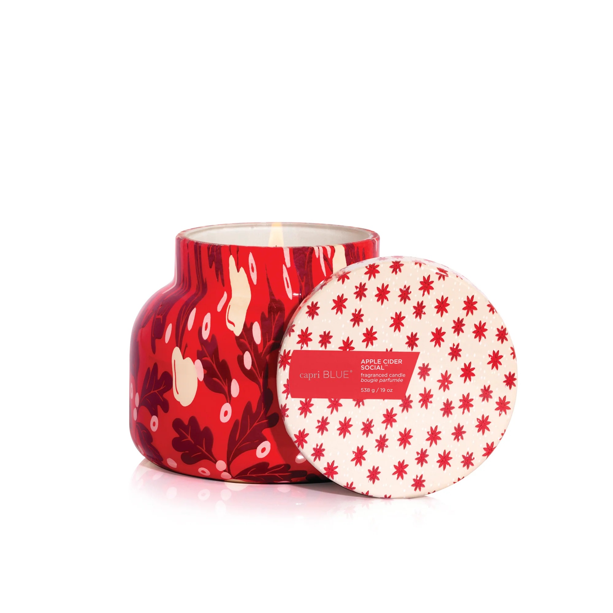 Apple Cider Social Holiday Pattern Play Signature Candle - Image 5