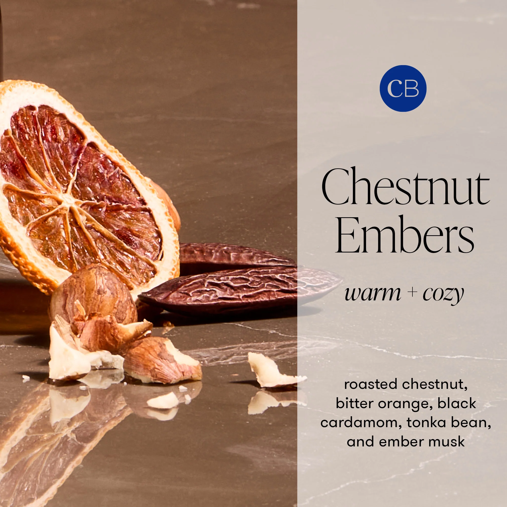 Autumn Glow Chestnut Embers Signature Candle - Image 4