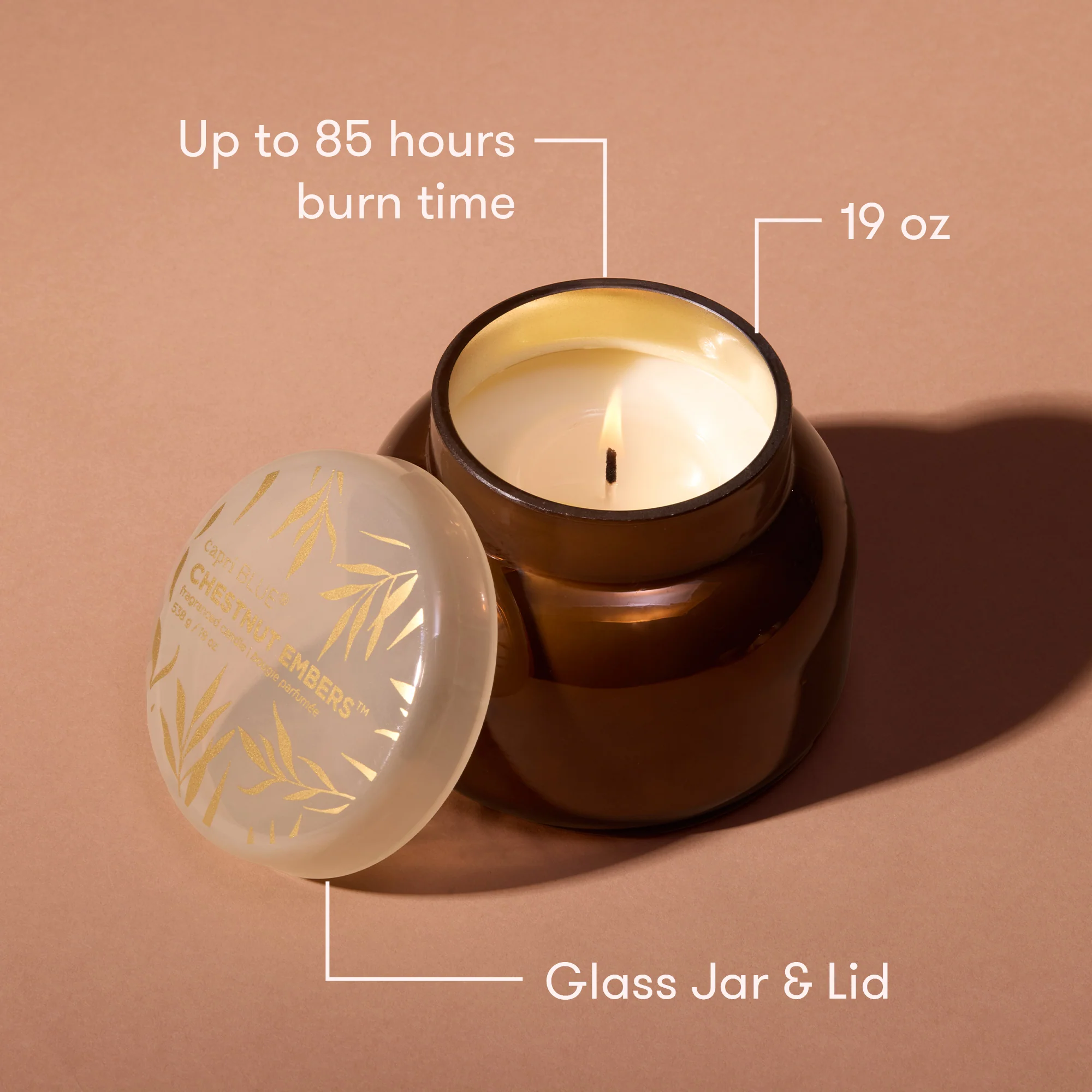 Autumn Glow Chestnut Embers Signature Candle - Image 5