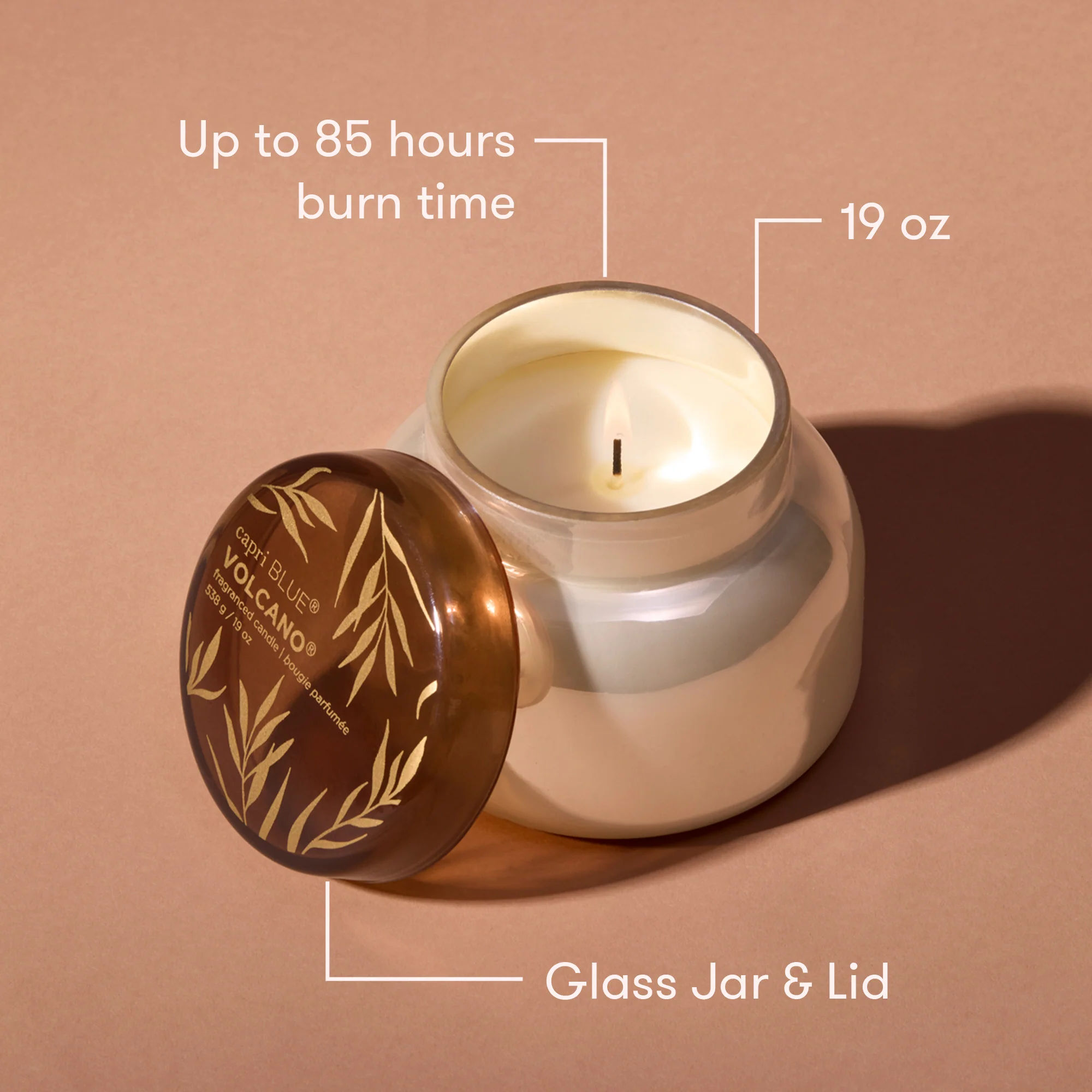 Autumn Glow Volcano White Signature Candle - Image 5