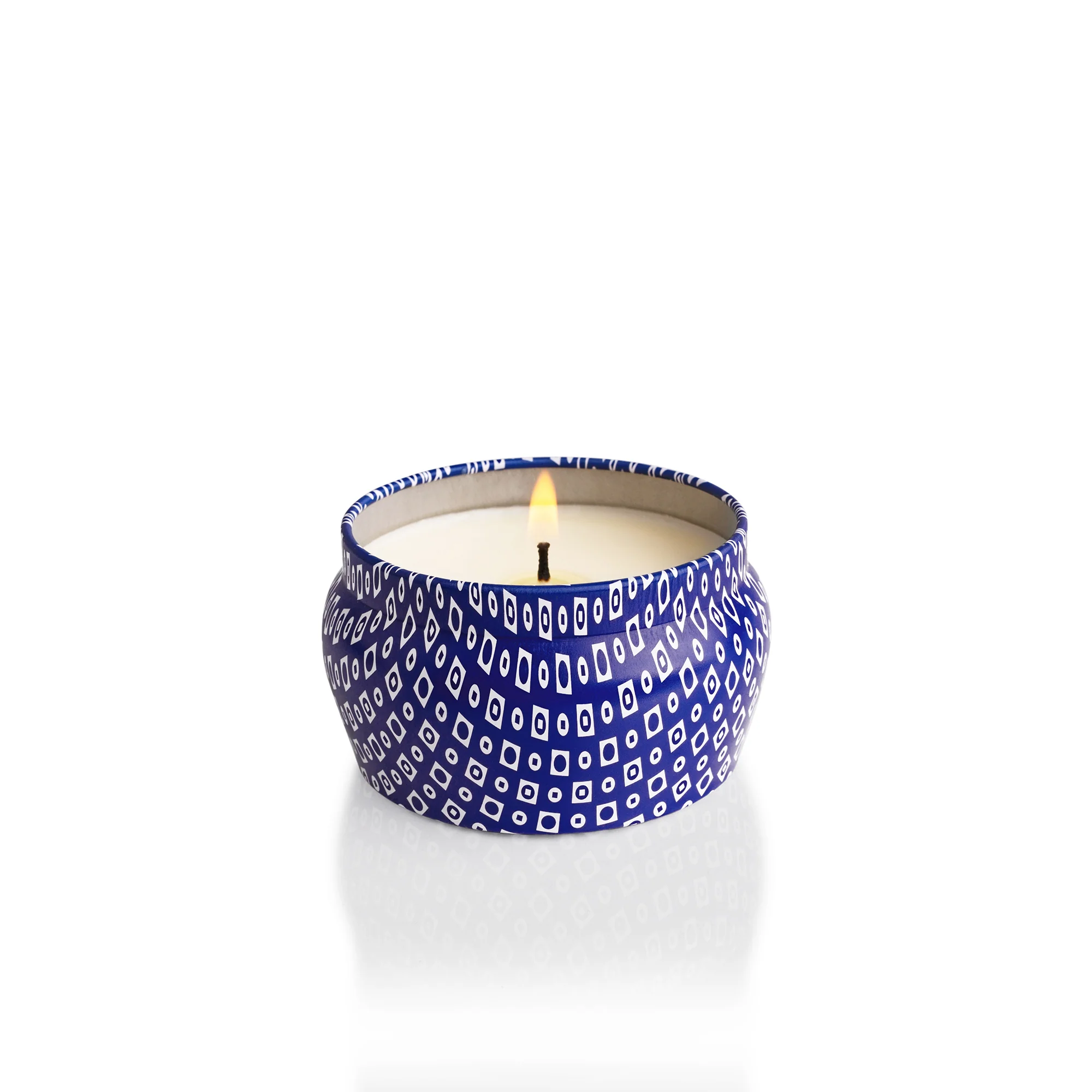 Coconut Santal Blue Mini Tin Candle - Image 3