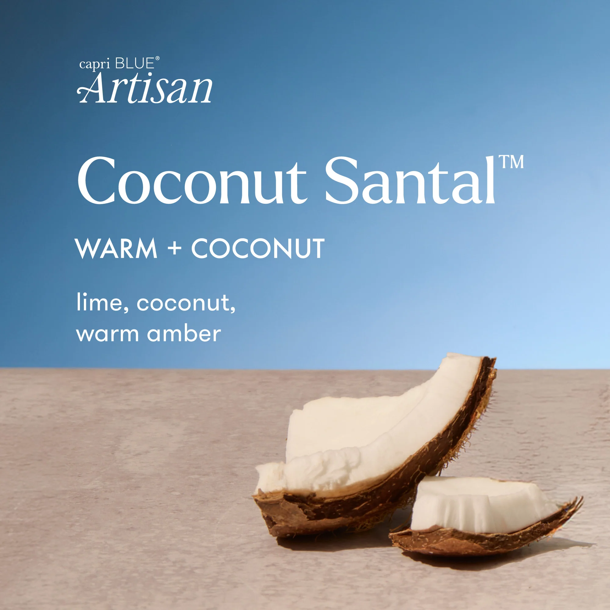 Coconut Santal Luce d'Amalfi Petite Candle - Image 3