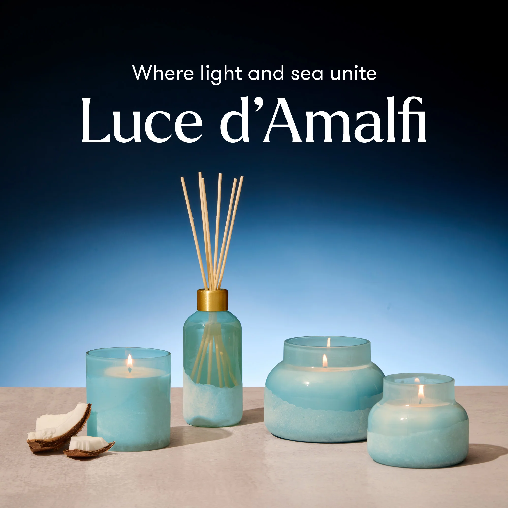 Coconut Santal Luce d'Amalfi Petite Candle - Image 6
