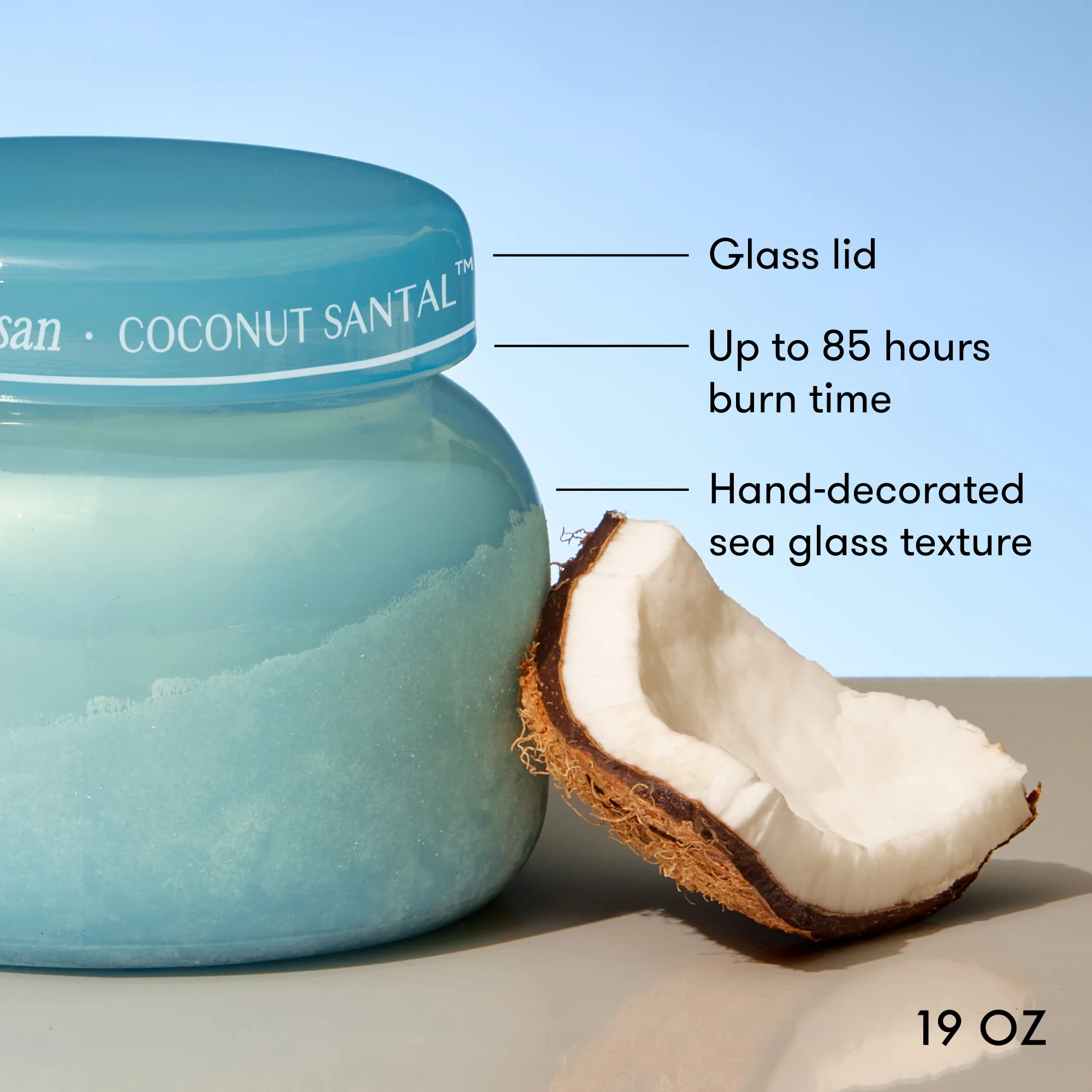 Coconut Santal Luce d'Amalfi Signature Candle - Image 4