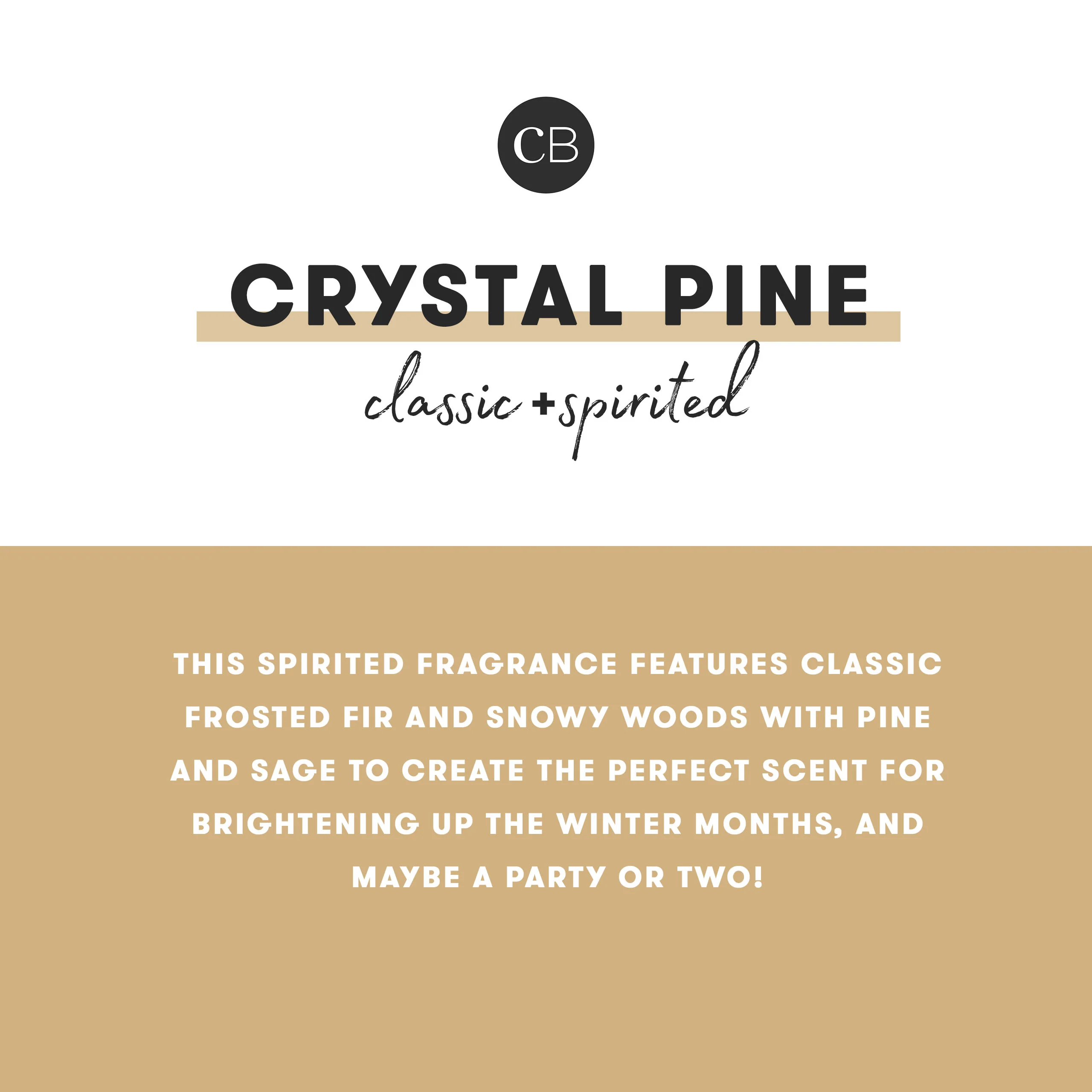 Crystal Pine Holiday Pattern Play Petite Candle - Image 6