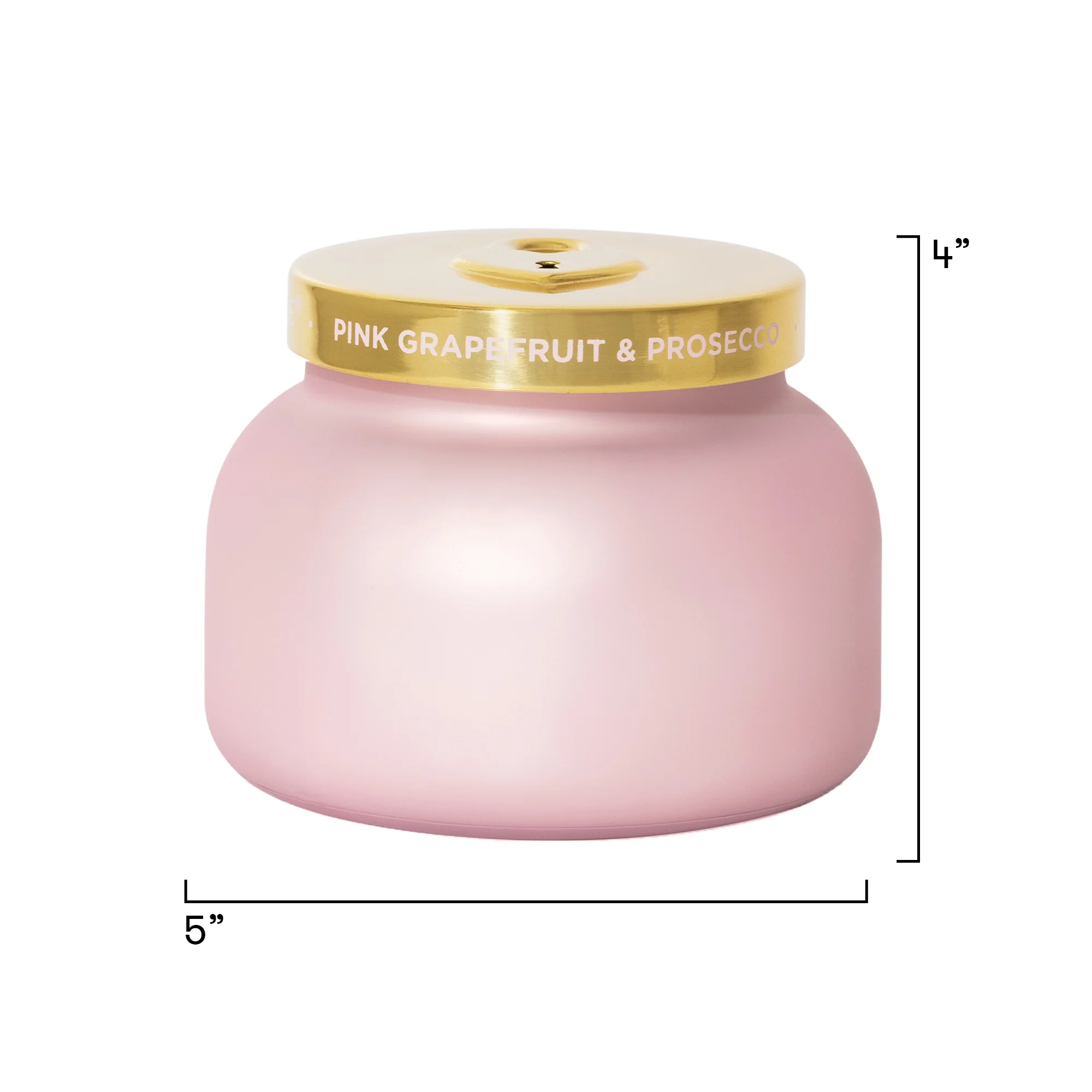 Pink Grapefruit & Prosecco Locked in Love Signature Candle - Image 5