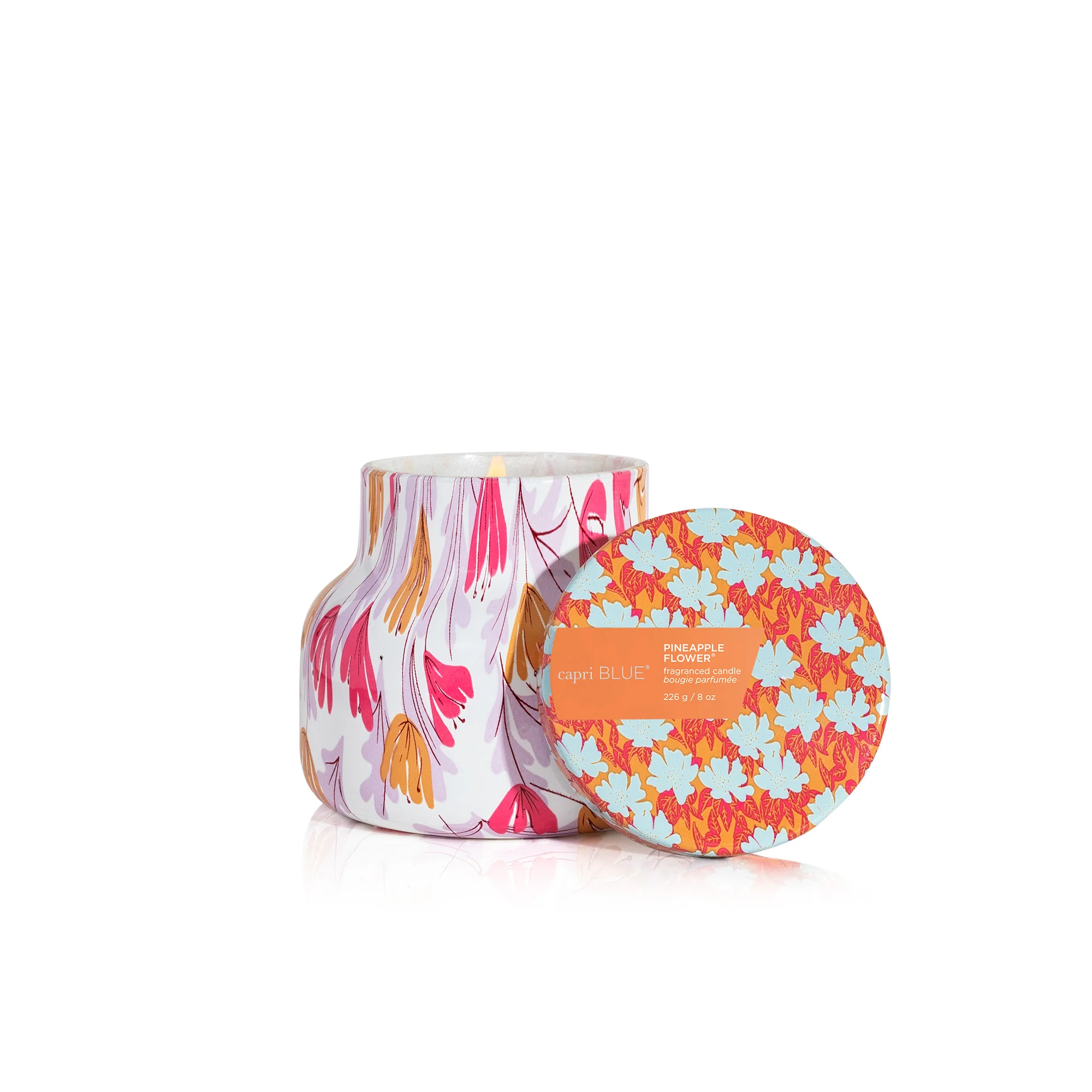 Pineapple Flower Pattern Play Petite Candle - Image 5