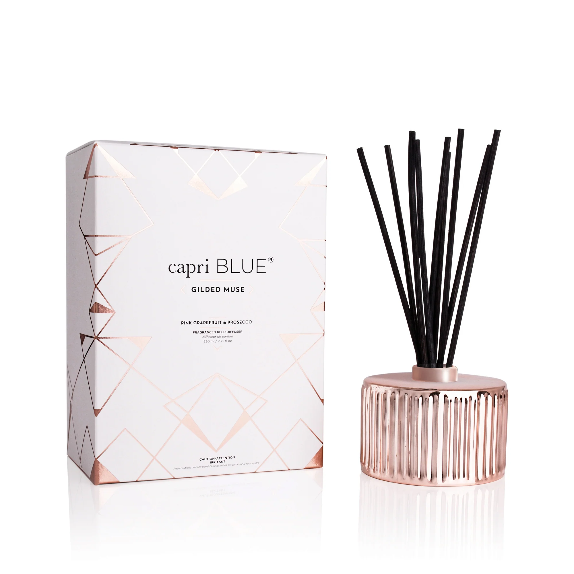Pink Grapefruit & Prosecco Gilded Reed Diffuser