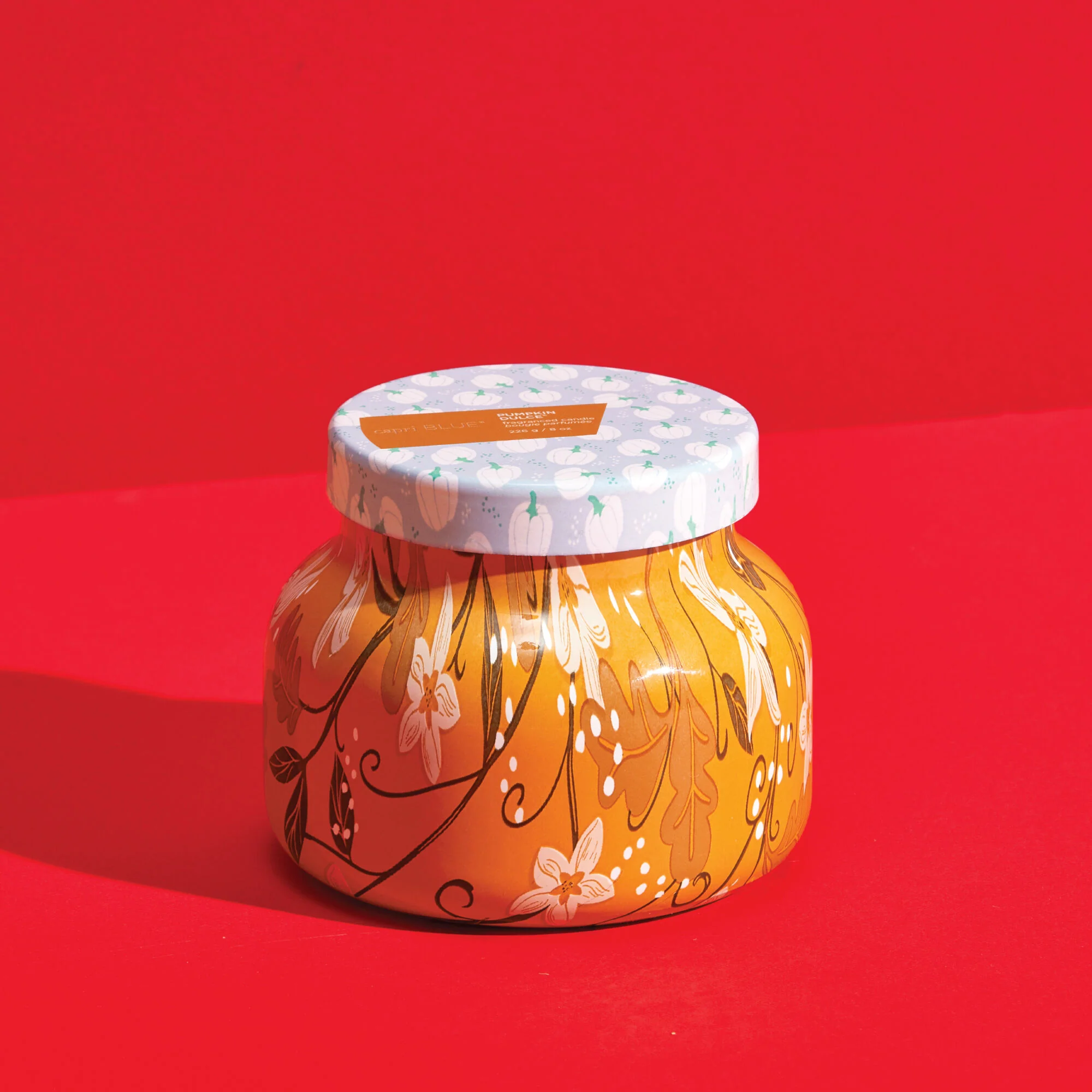 Pumpkin Dulce Holiday Pattern Play Petite Candle - Image 3