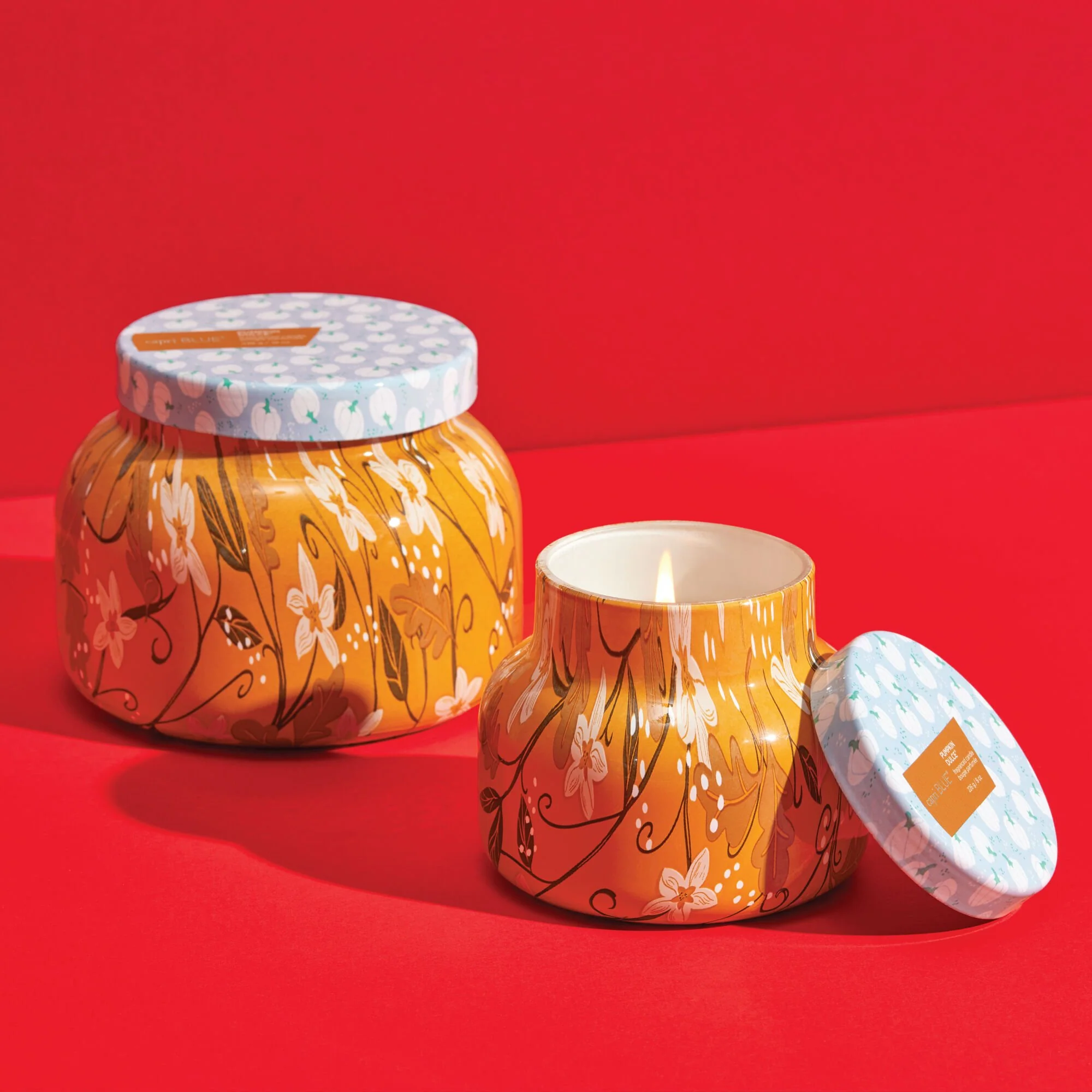 Pumpkin Dulce Holiday Pattern Play Signature Candle - Image 4