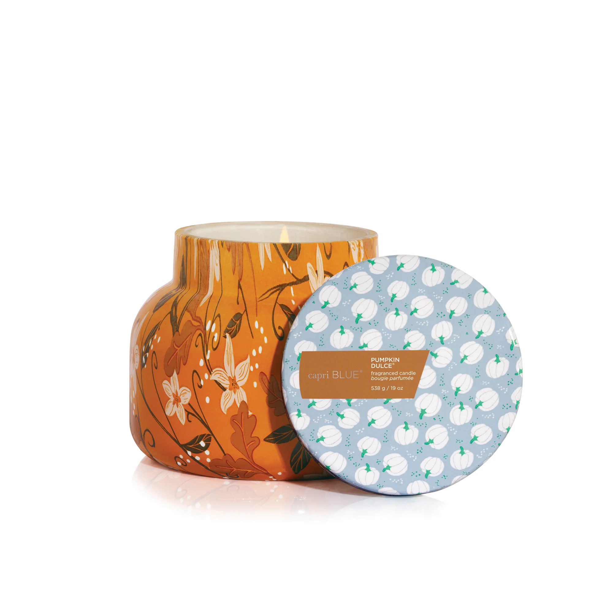Pumpkin Dulce Holiday Pattern Play Signature Candle - Image 5