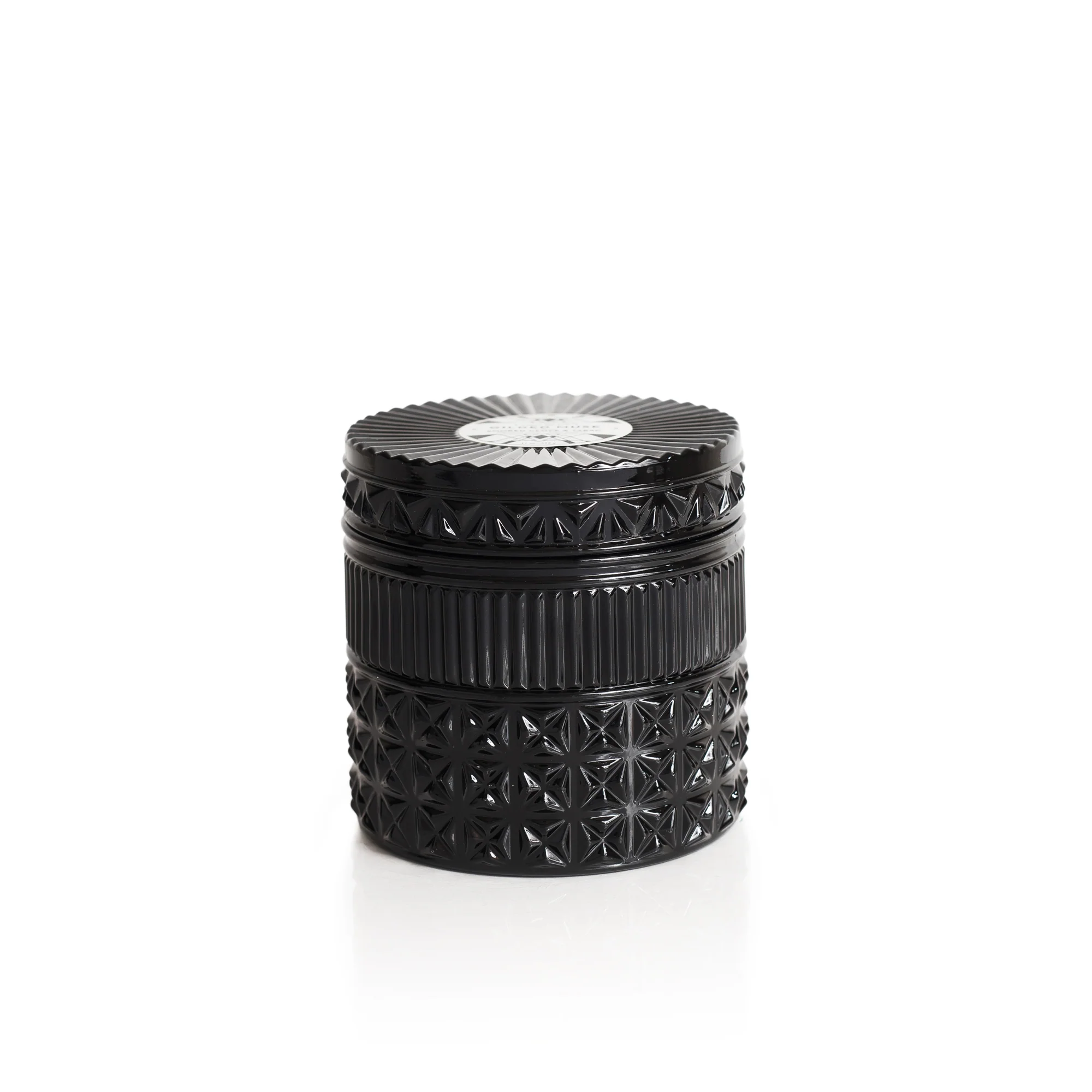 Smoked Clove & Tabac Gilded Faceted Candle