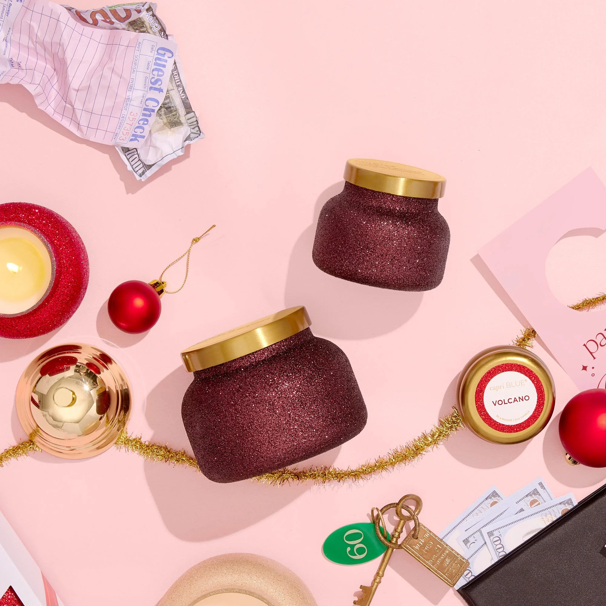 Tinsel & Spice Glam Petite Candle - Image 3