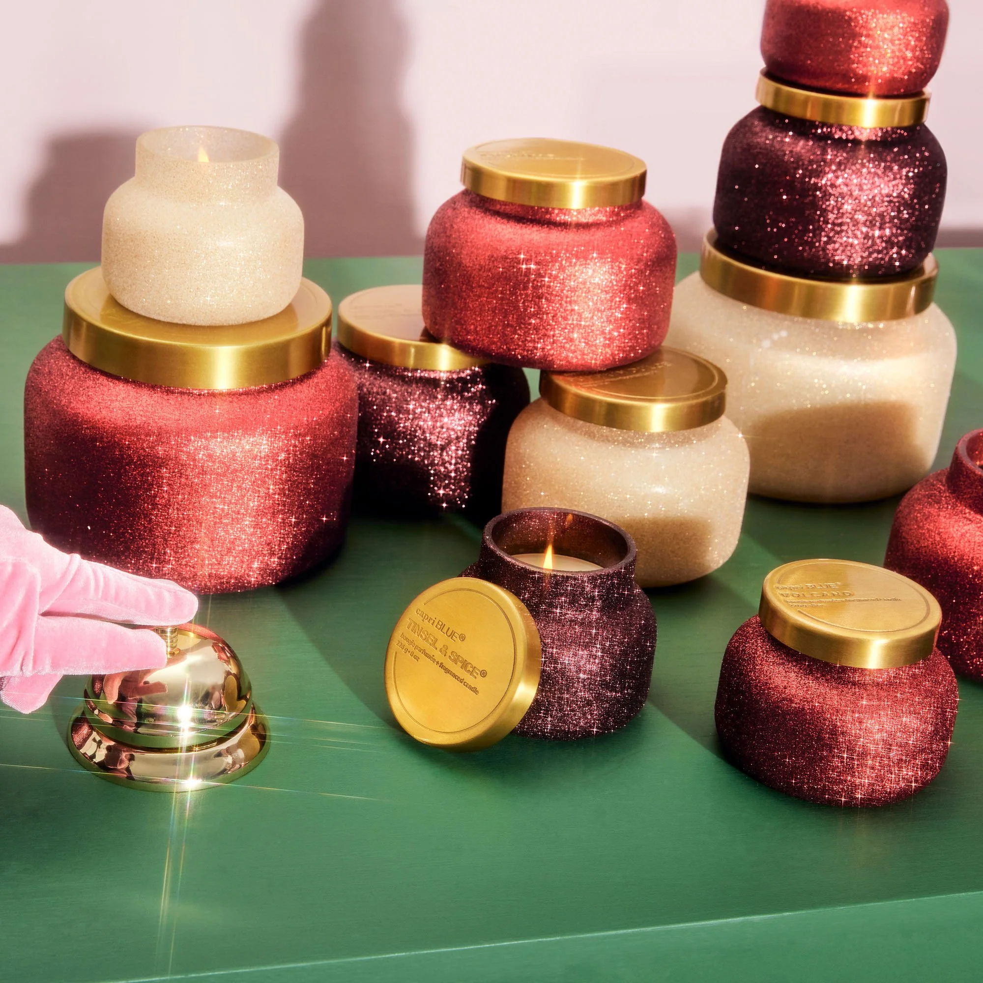 Tinsel & Spice Glam Petite Candle - Image 4