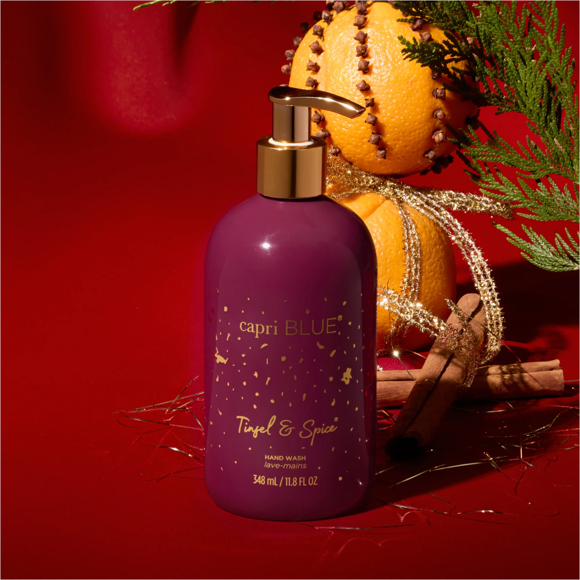Tinsel & Spice Glimmer Hand Wash - Image 2