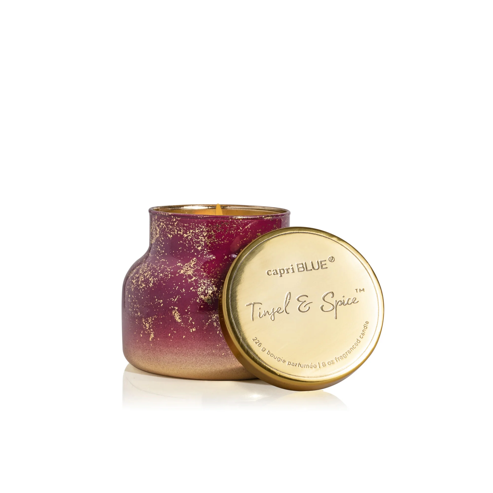 Tinsel & Spice Glimmer Petite Candle - Image 4