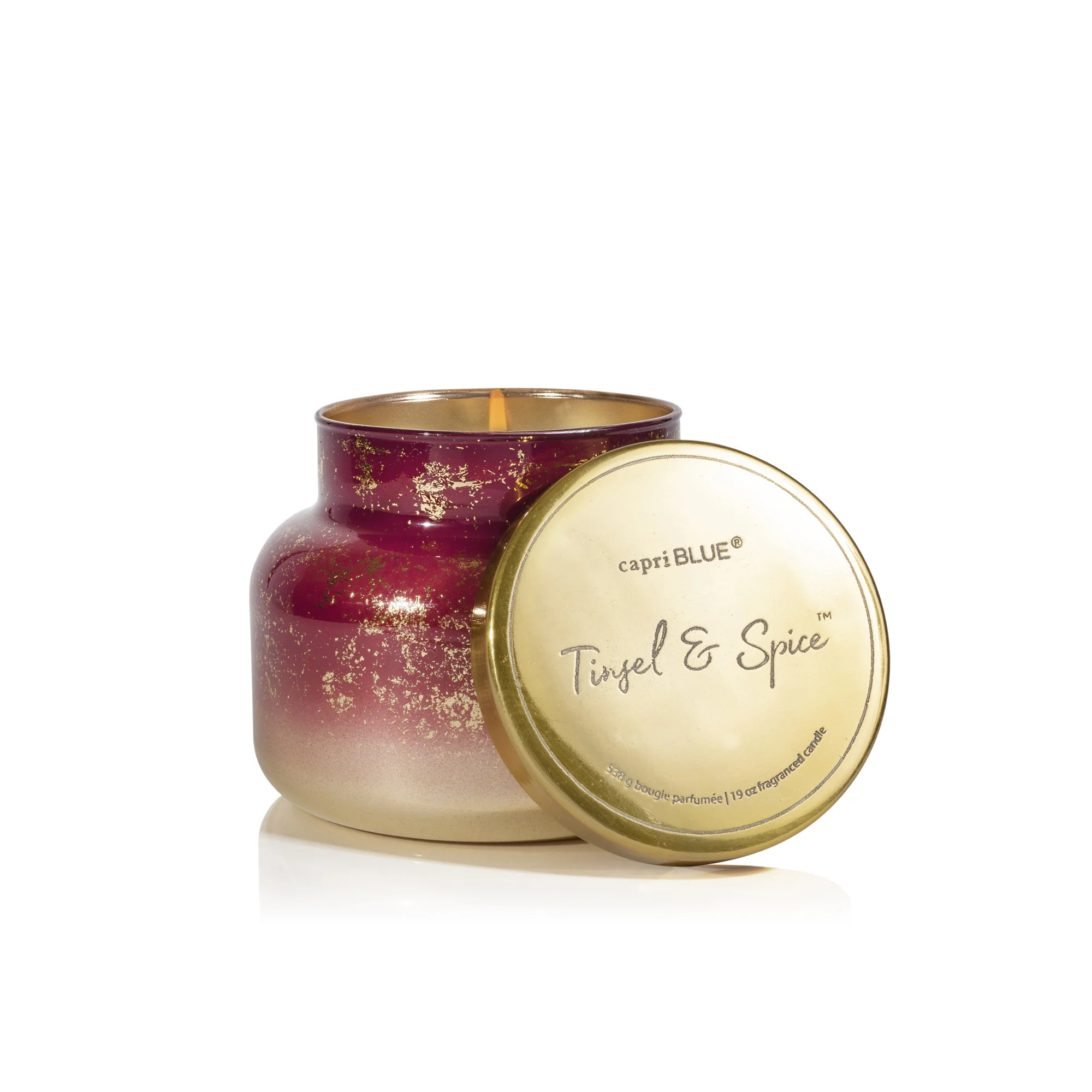 Tinsel & Spice Glimmer Signature Candle - Image 4