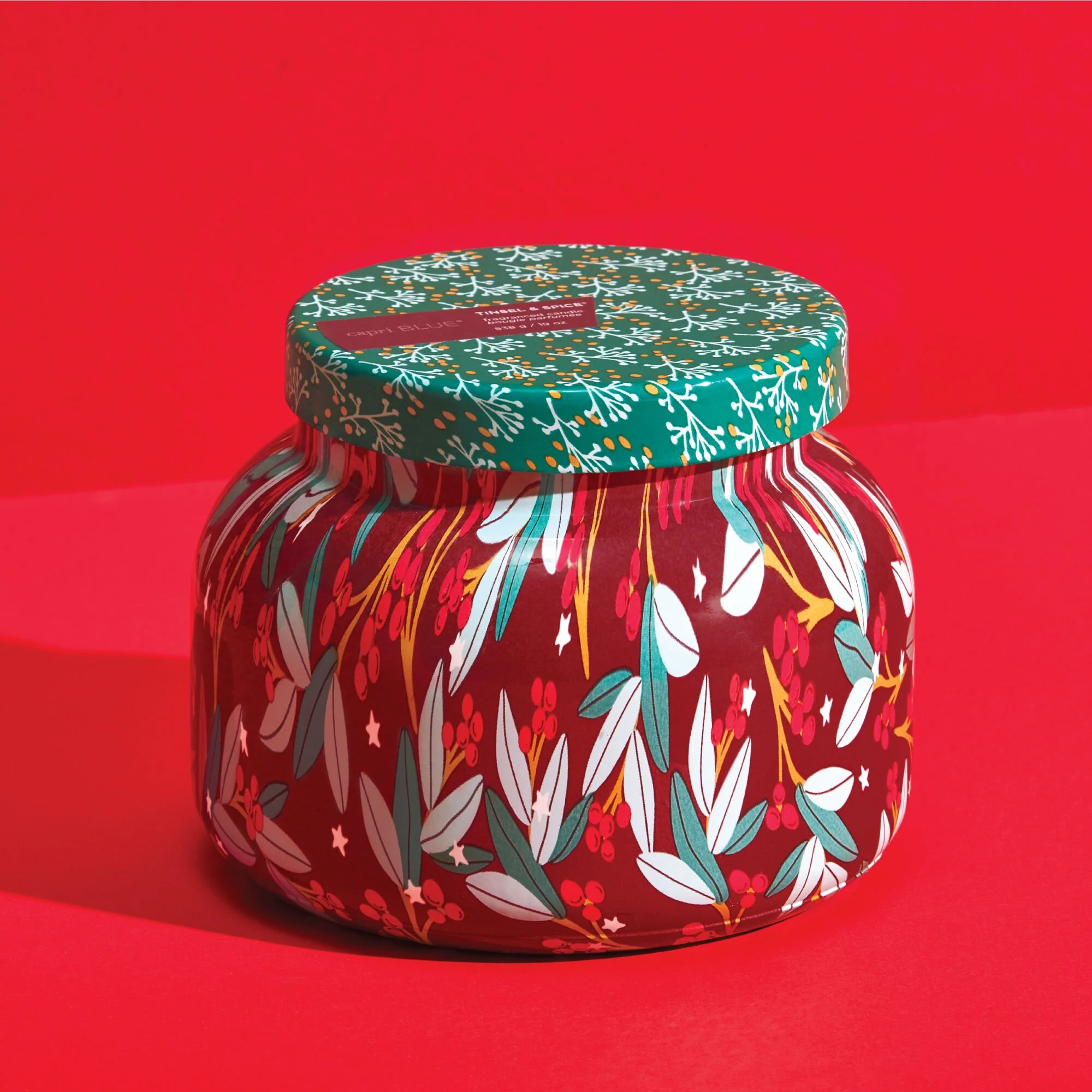 Tinsel & Spice Holiday Pattern Play Signature Candle - Image 3