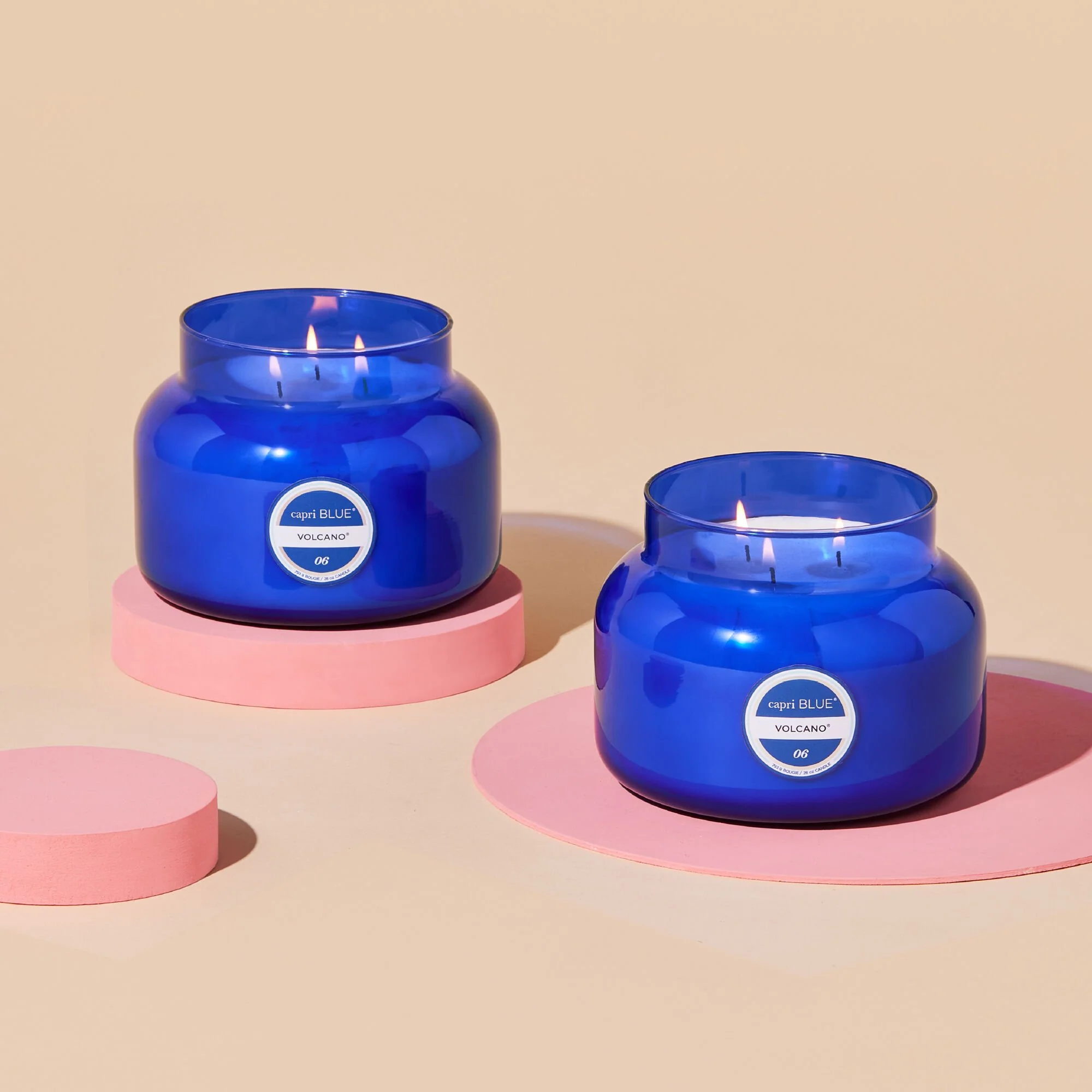 Volcano Blue Oversized Candle - Image 5