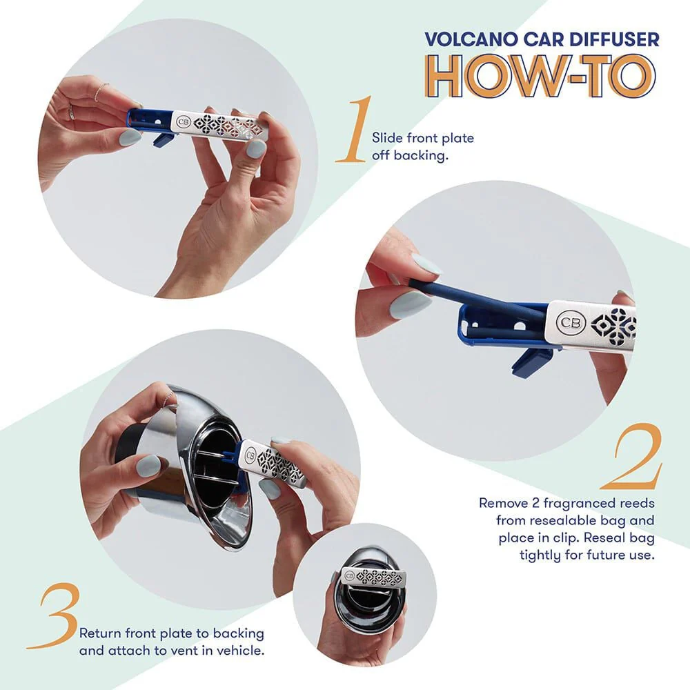 Volcano Car Diffuser + Refill - Image 3