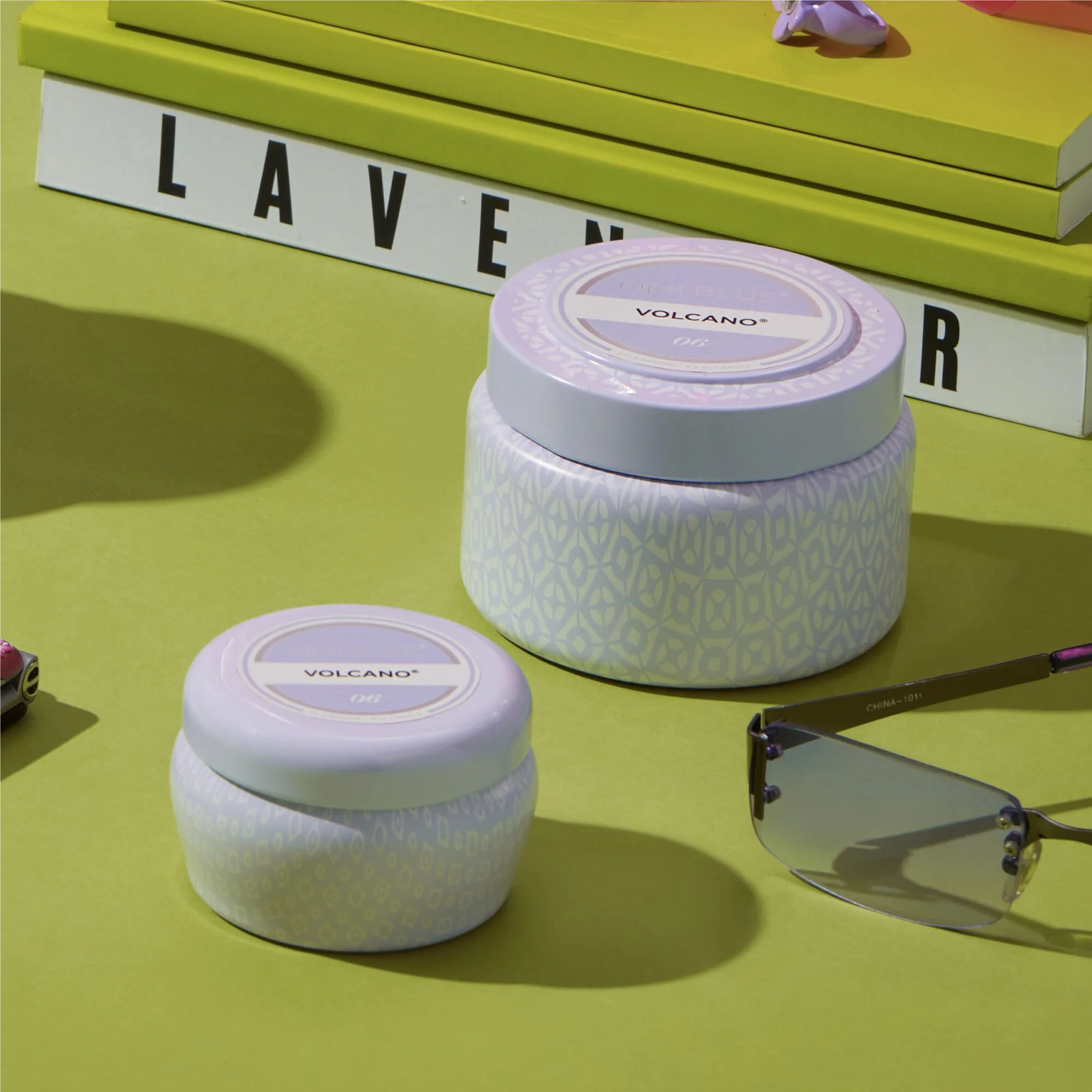 Volcano Lavender Mini Tin Candle - Image 3