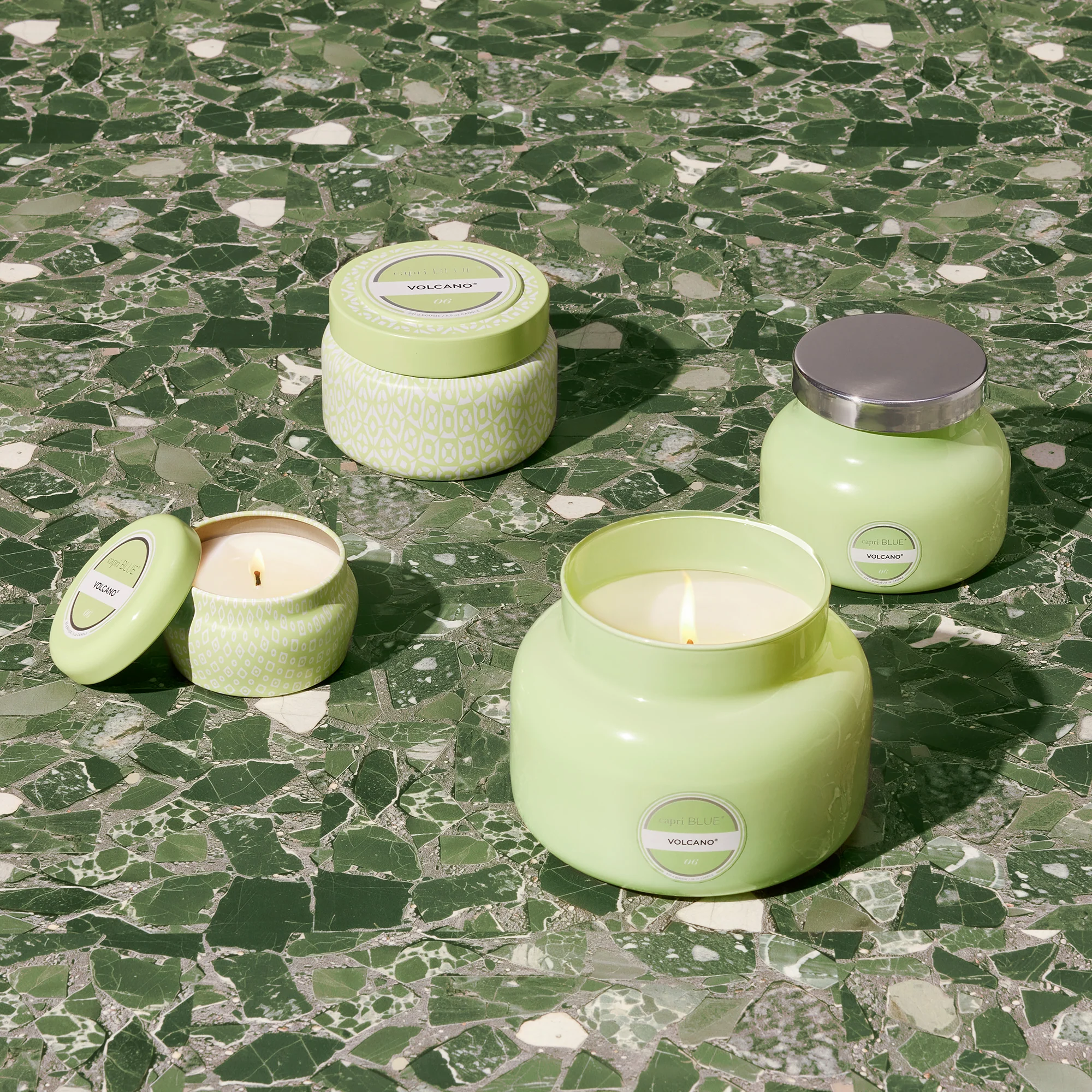 Volcano Iced Matcha Printed Travel Tin Candle - Image 3