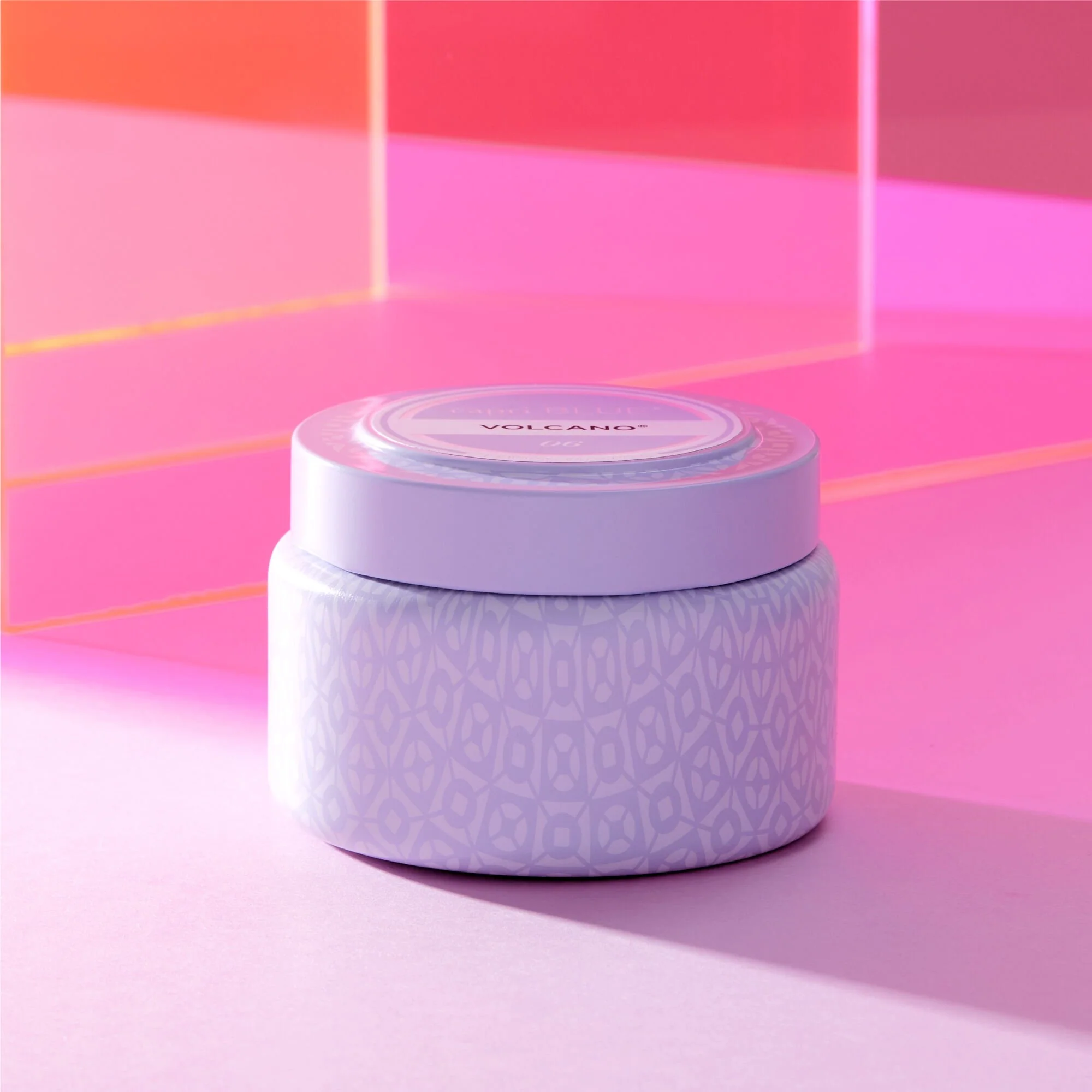 Volcano Lavender Printed Travel Tin Candle - Image 2