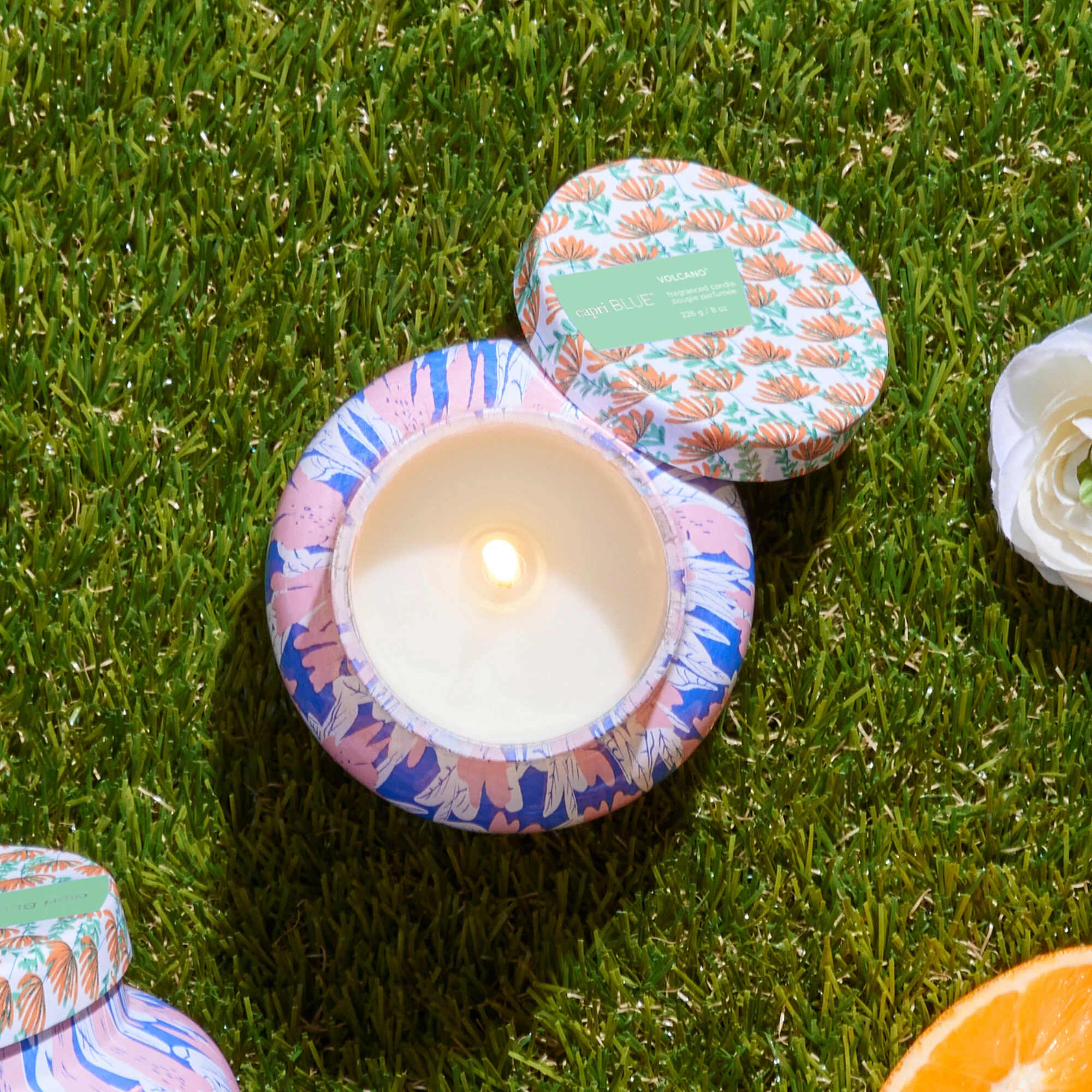 Volcano Pattern Play Petite Candle - Image 3
