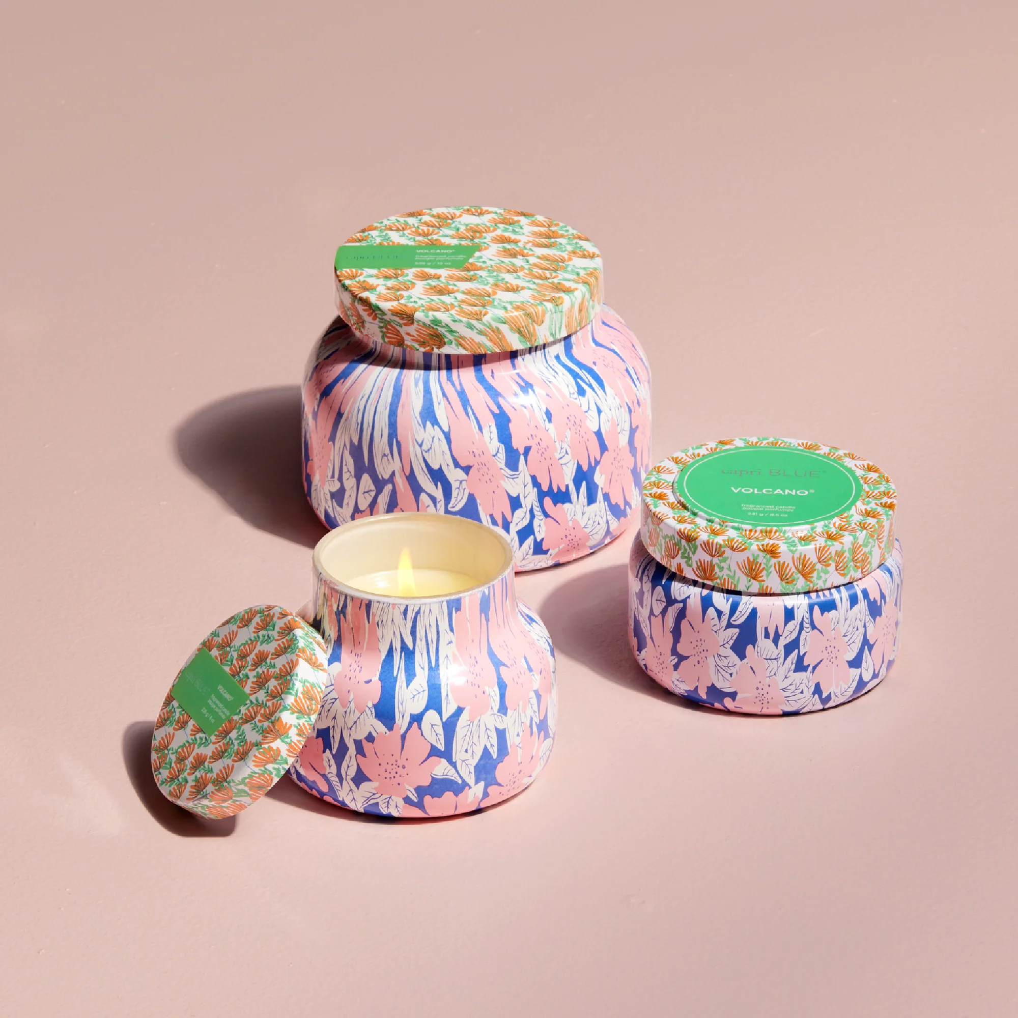 Volcano Pattern Play Printed Travel Tin Candle - Image 3