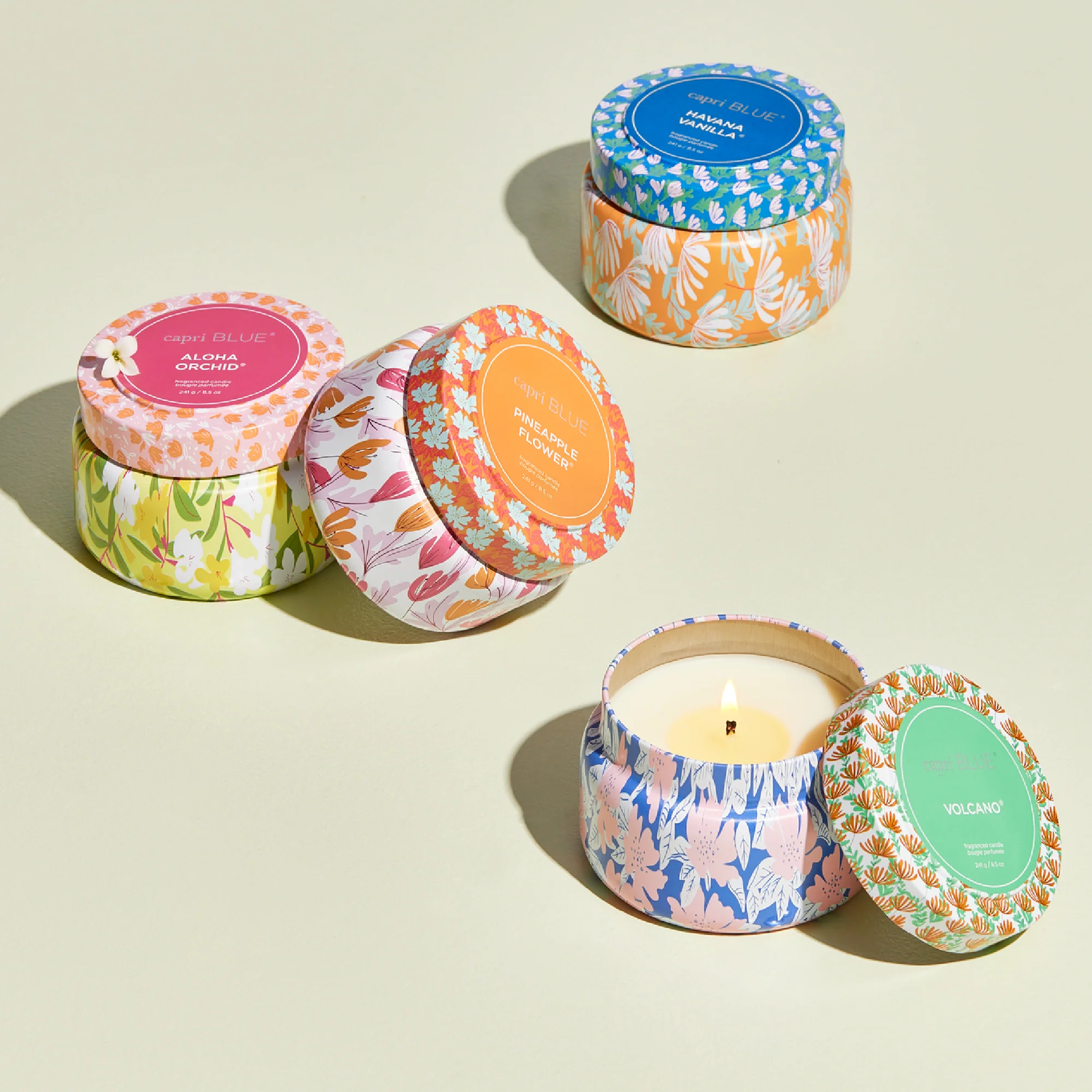 Volcano Pattern Play Printed Travel Tin Candle - Image 4