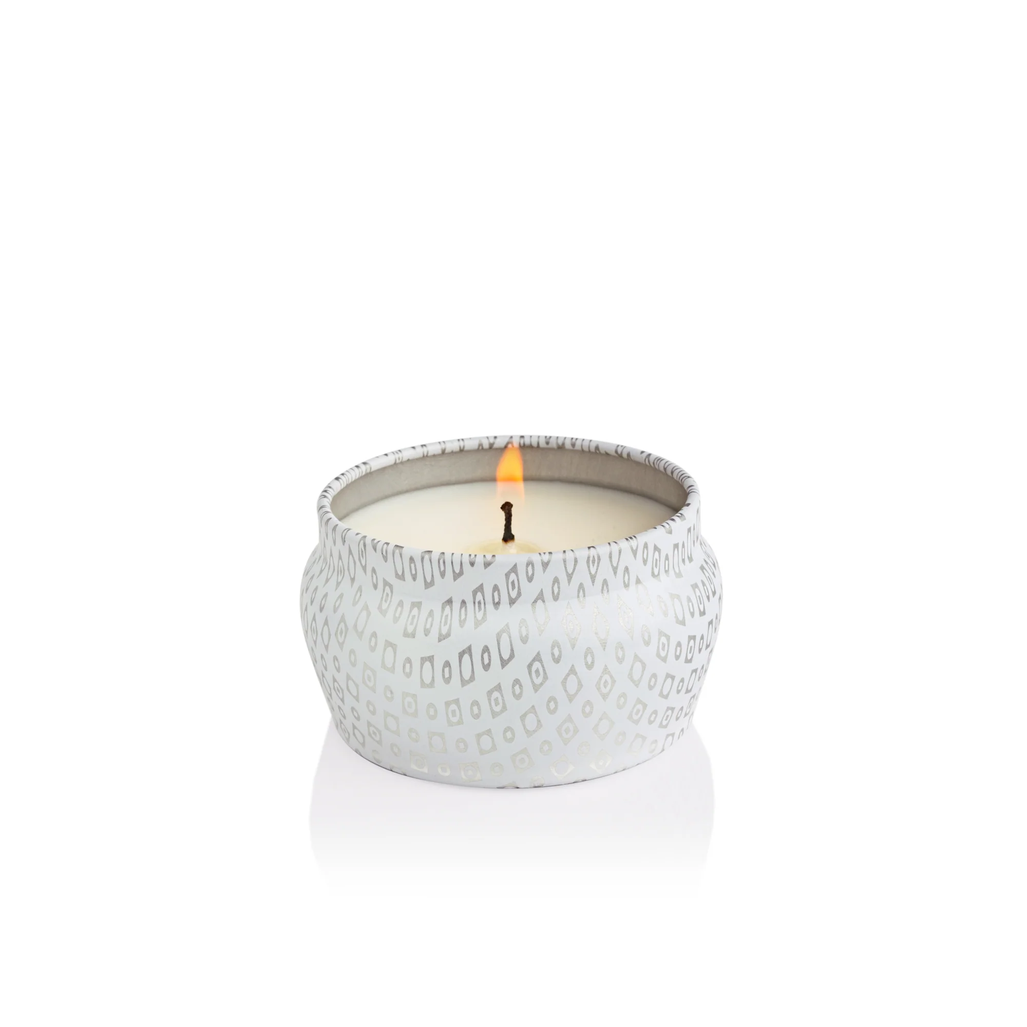 Volcano White Mini Tin Candle - Image 2