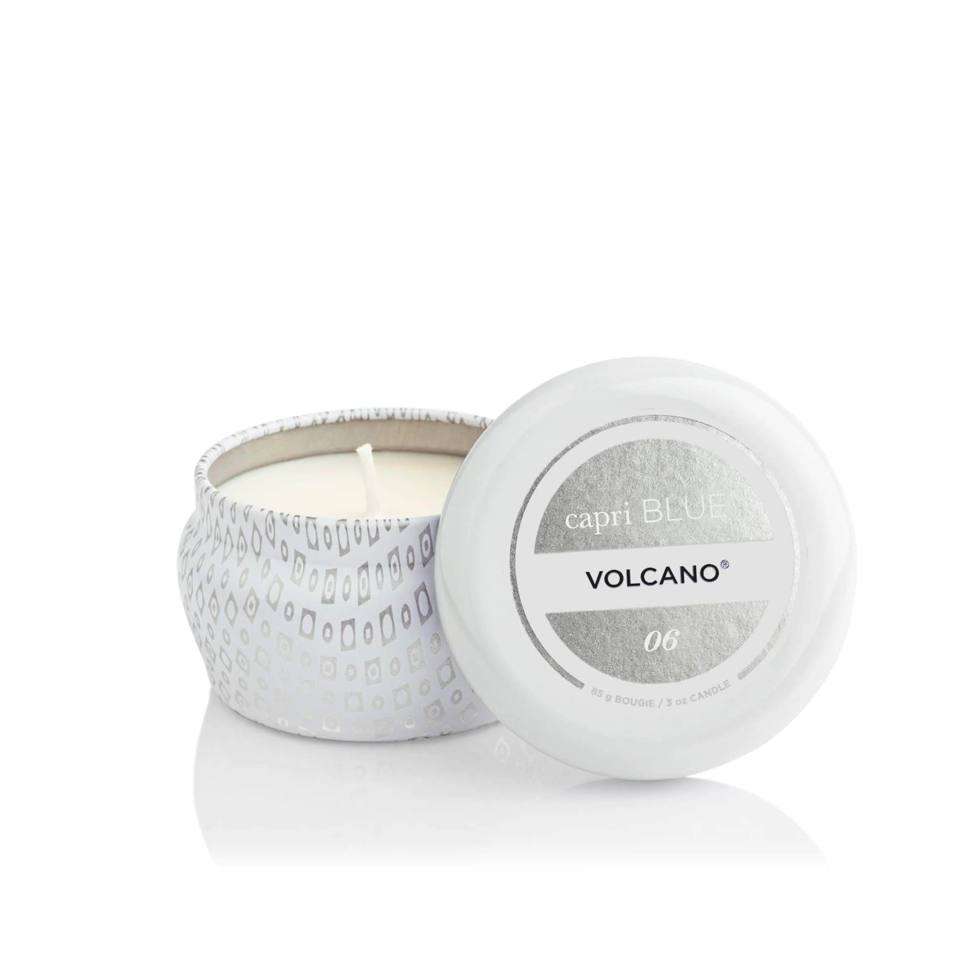 Volcano White Mini Tin Candle - Image 3